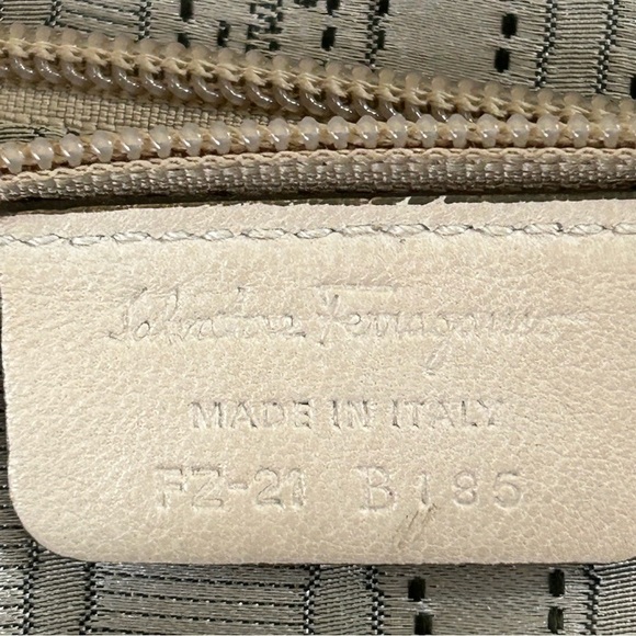 Salvatore Ferragamo Cream Soft Leather Satchel - Picture 15 of 15